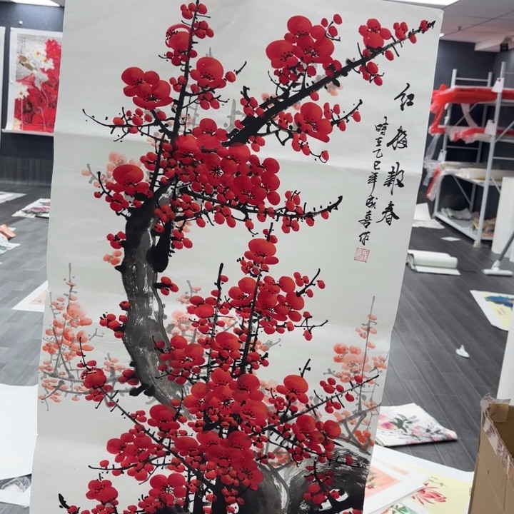 字画等多种形式的艺术作品和艺术作品