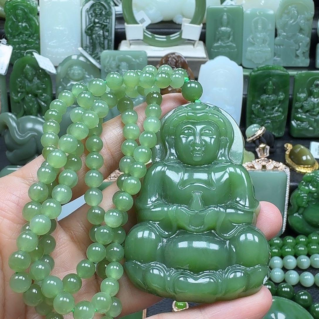 和田玉挂件未镶嵌