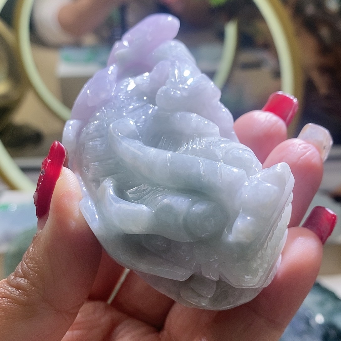 【闪购商品】翡翠颈饰未镶嵌貔貅