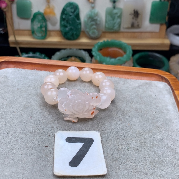 未镶嵌手链石英质玉