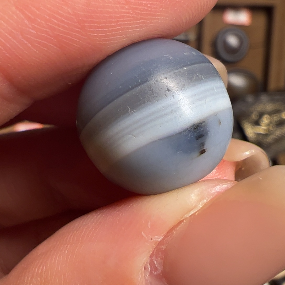 玛瑙/玉髓单珠未镶嵌