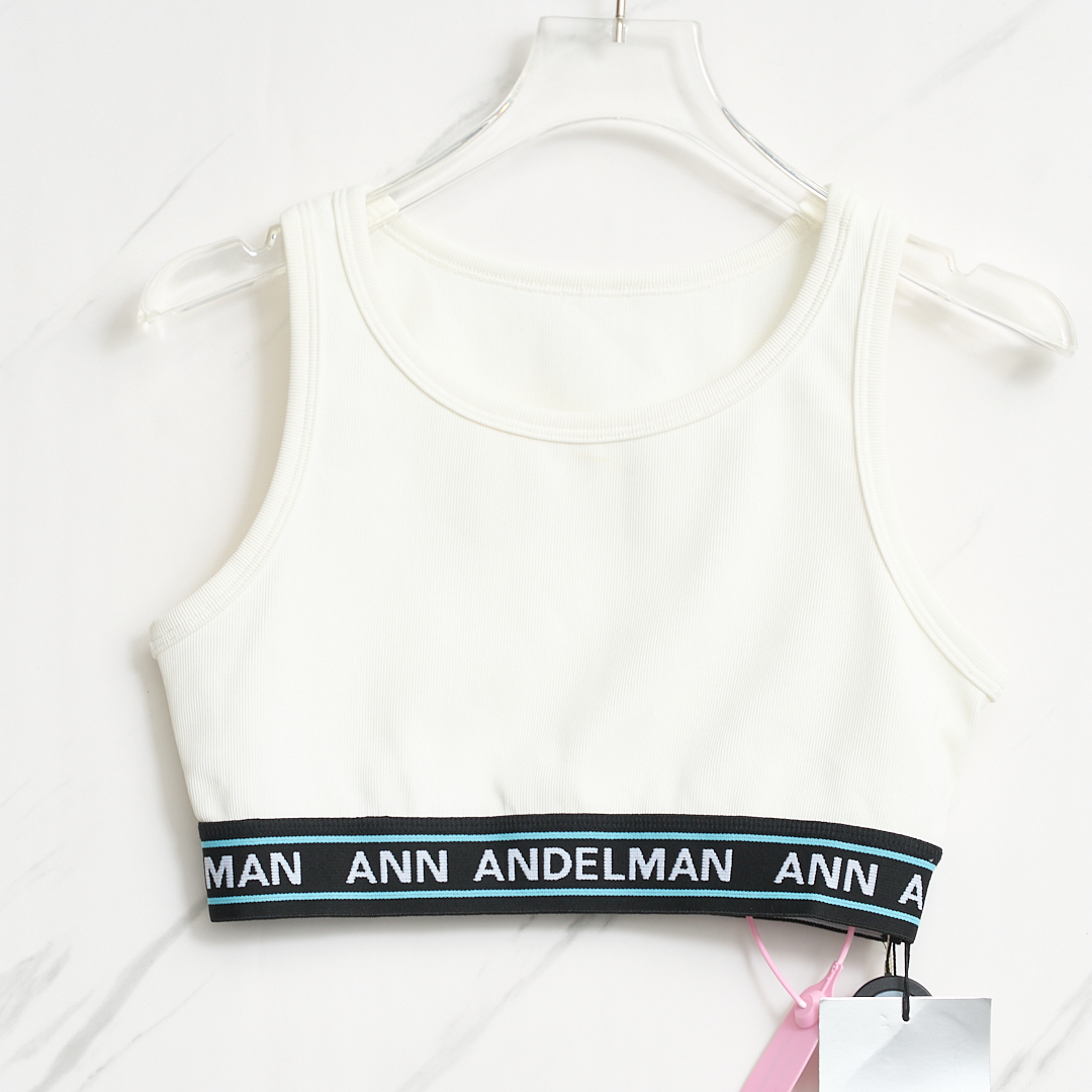 全新未使用  【瑞池女装】Ann Andelman女士logo提花美背A2GU00002