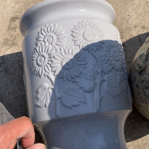 【闪购商品】紫砂花盆高约31口约21