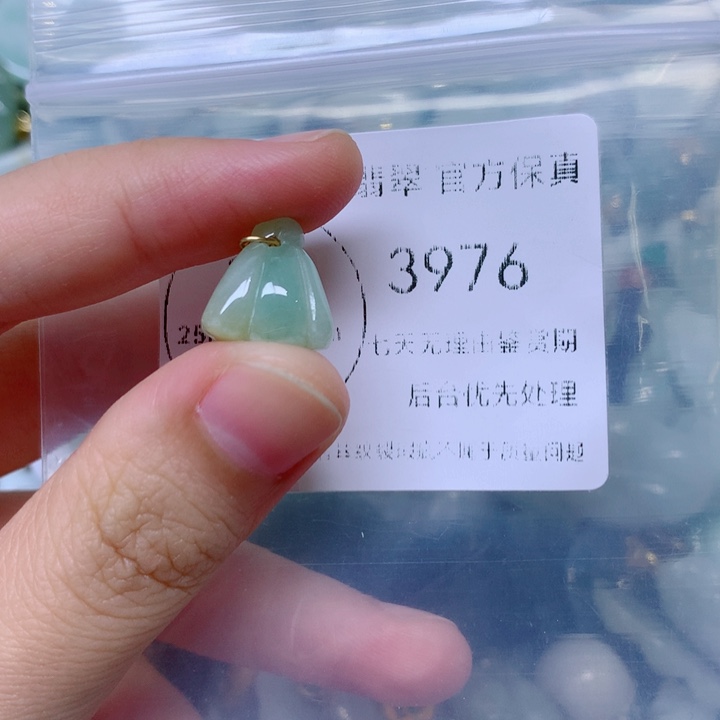 吊坠(不含链)未镶嵌翡翠