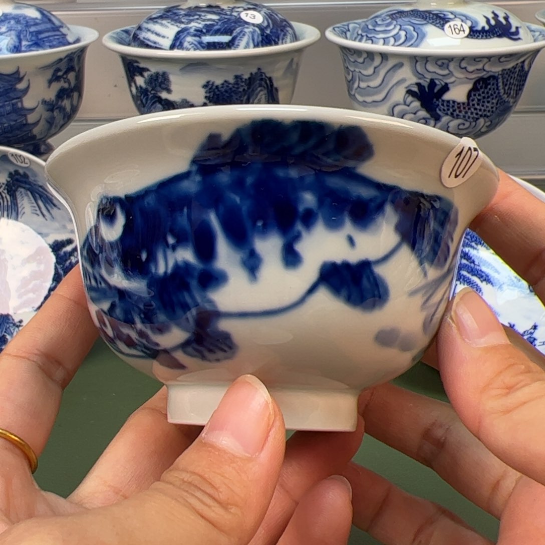 杯木木景德镇纯手绘茶具107