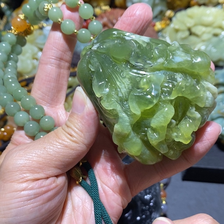 岫玉岫玉吊坠未镶嵌