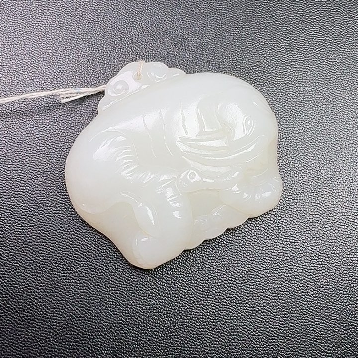 -***-和田玉未镶嵌挂件