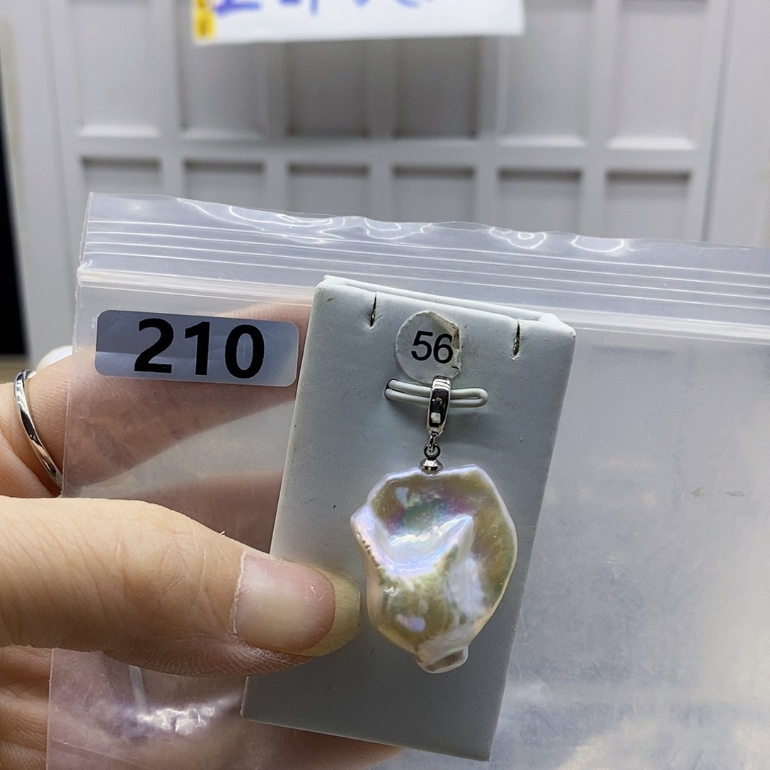 颈饰合金淡水珍珠