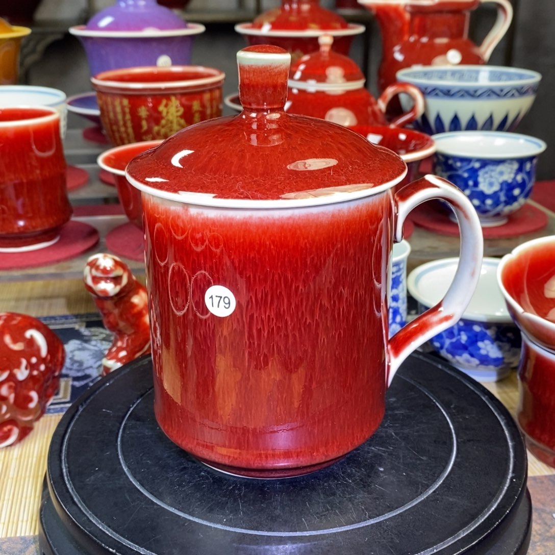 【闪购商品】景德镇名陶坊原矿郎红179号