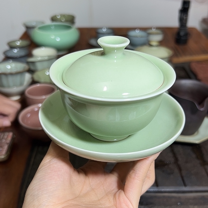 小米茶器龙泉云间青瓷