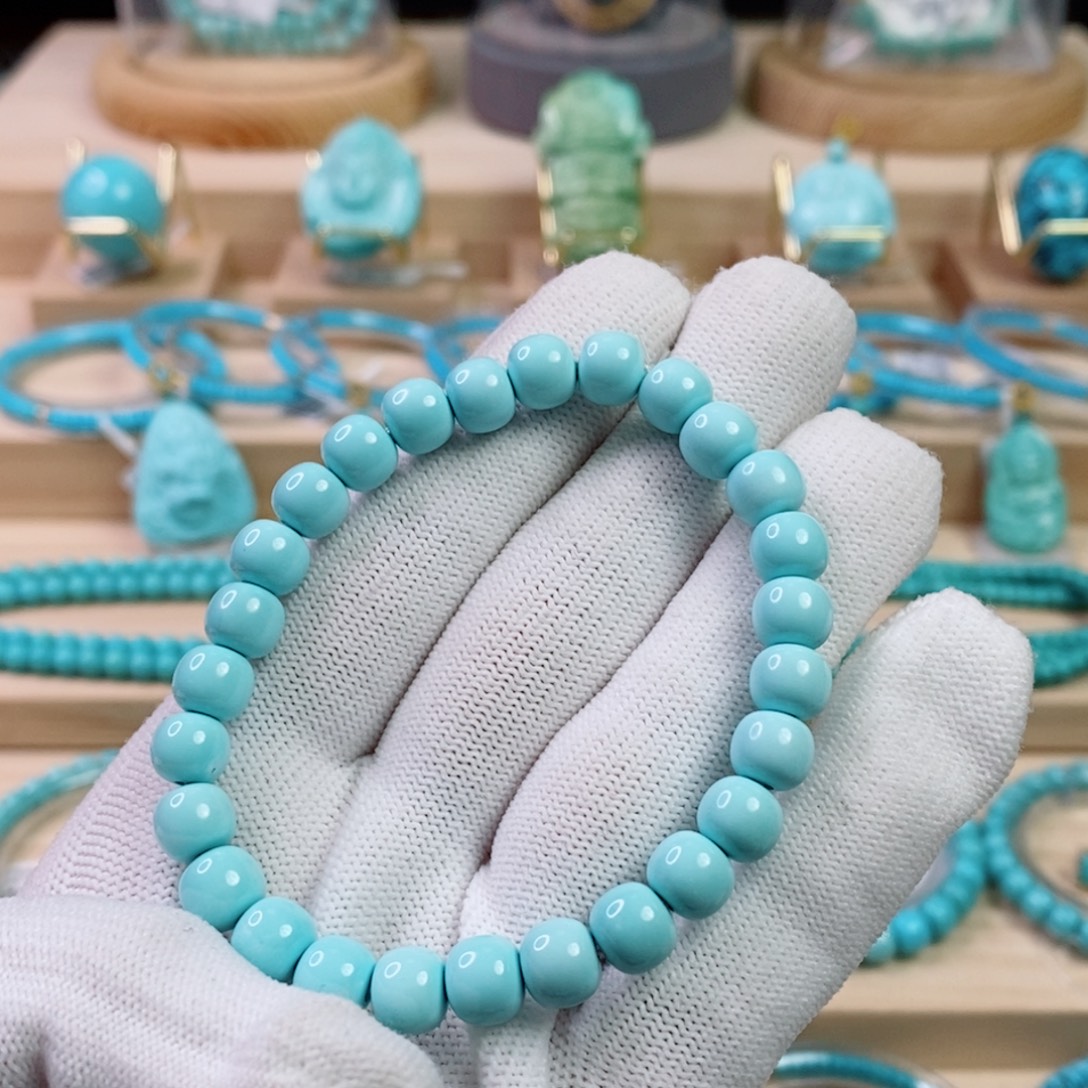 绿松石未镶嵌珠宝奇石