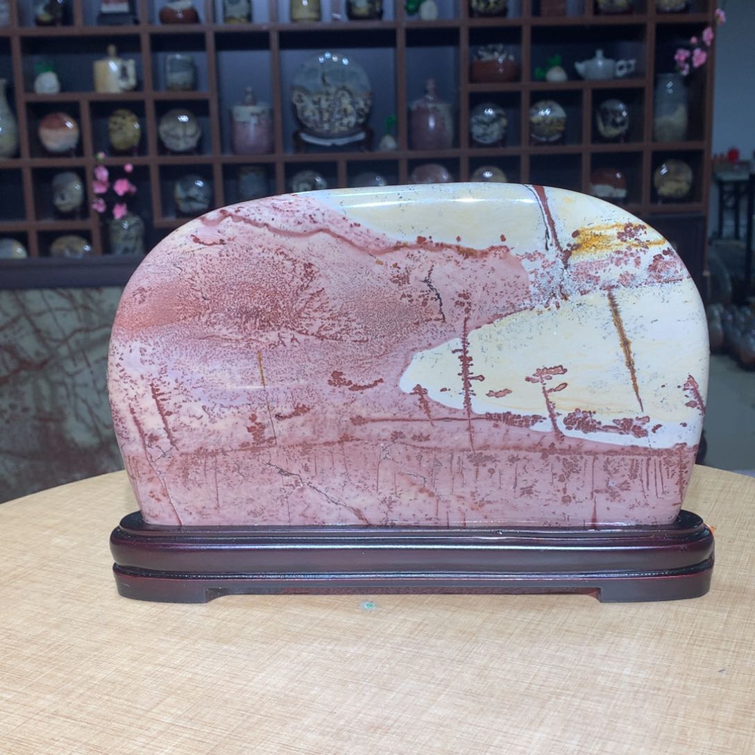 紫砂，广西国画石摆件，收藏观赏