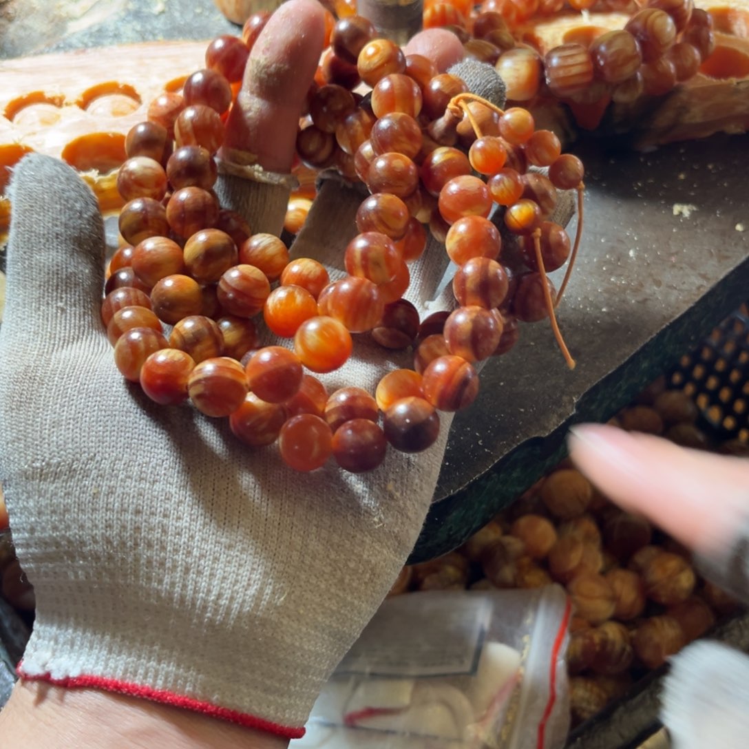 真***意手串/手链松木（琥珀木）1.2，108树根