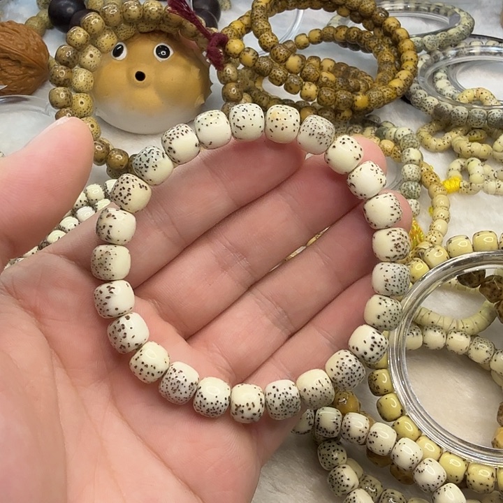 星月菩提吊坠墨***空98灰冰河豚