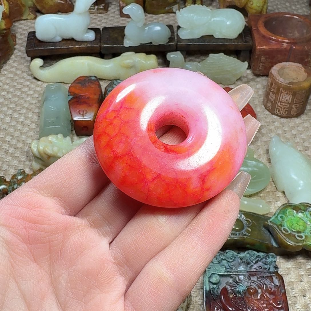 白玉菩提吊坠挂件