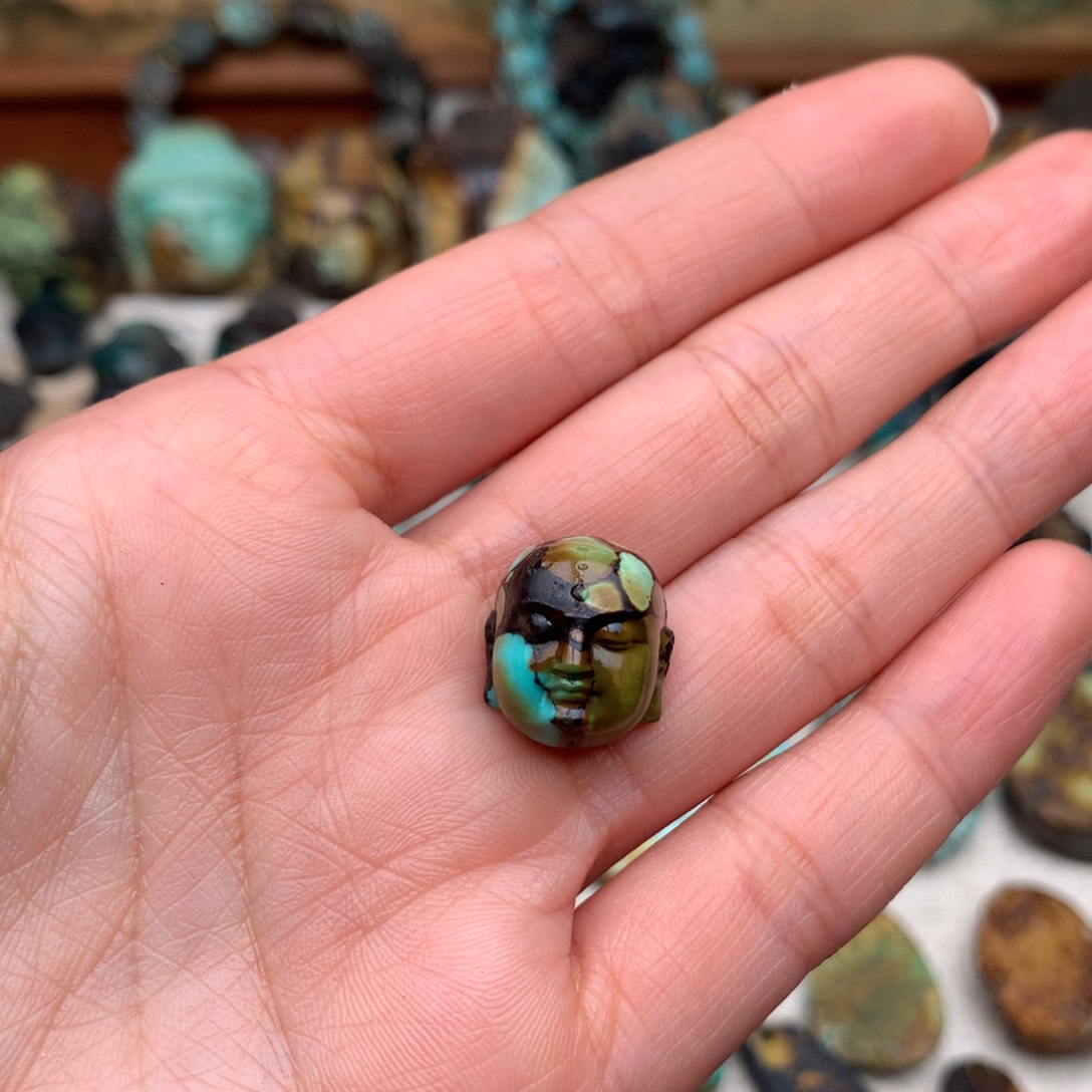 绿松石未镶嵌配饰