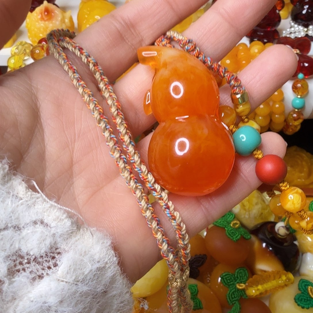 M****非金属蜜糖葫芦手编绳一套