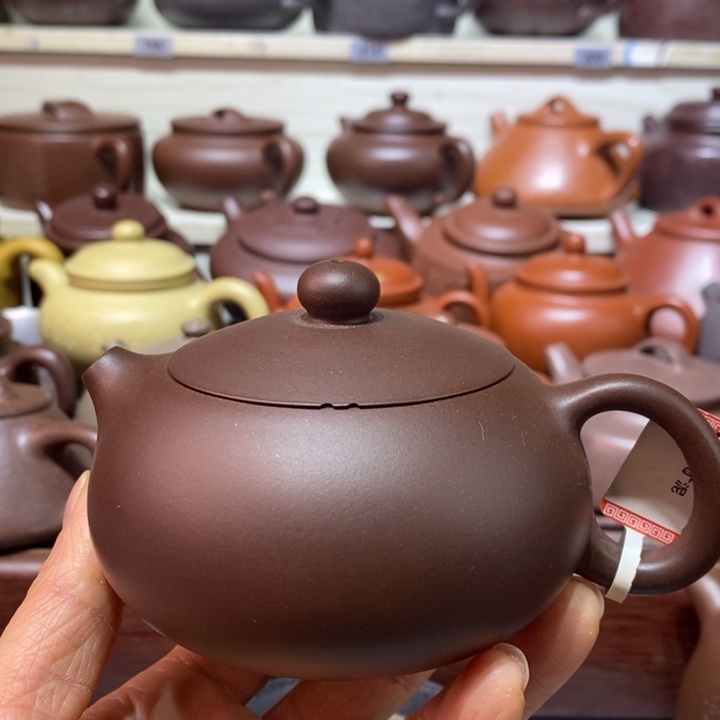 茶壶紫砂微瑕一把