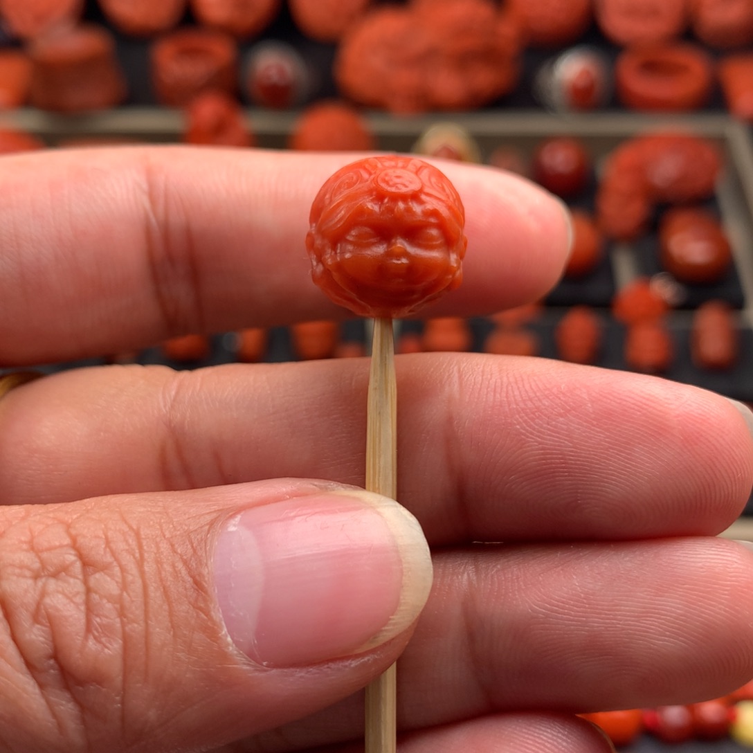 南红玛瑙扎基14+未镶嵌麻****坊