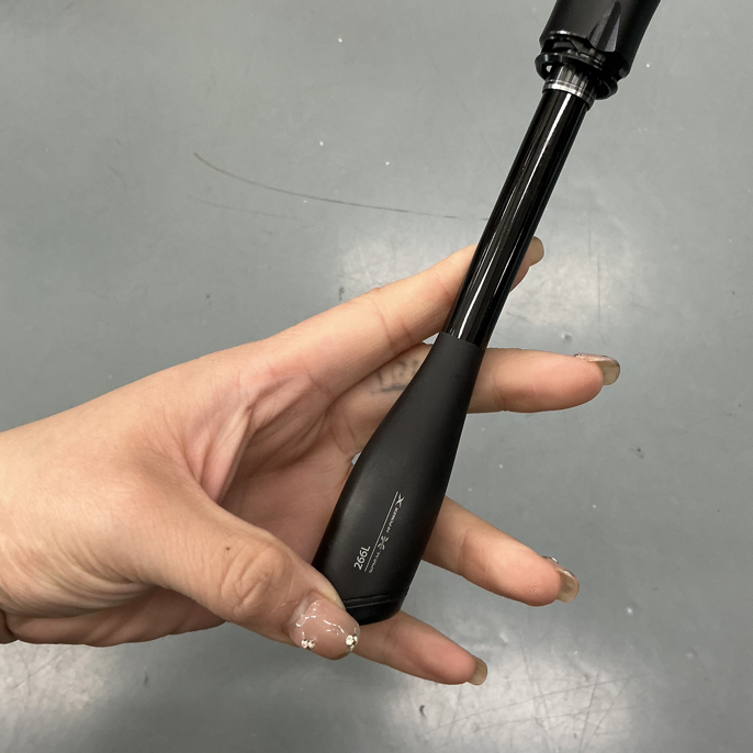 荣四266L直柄独节1.98米80g3-10g快调裸杆正常使用痕迹