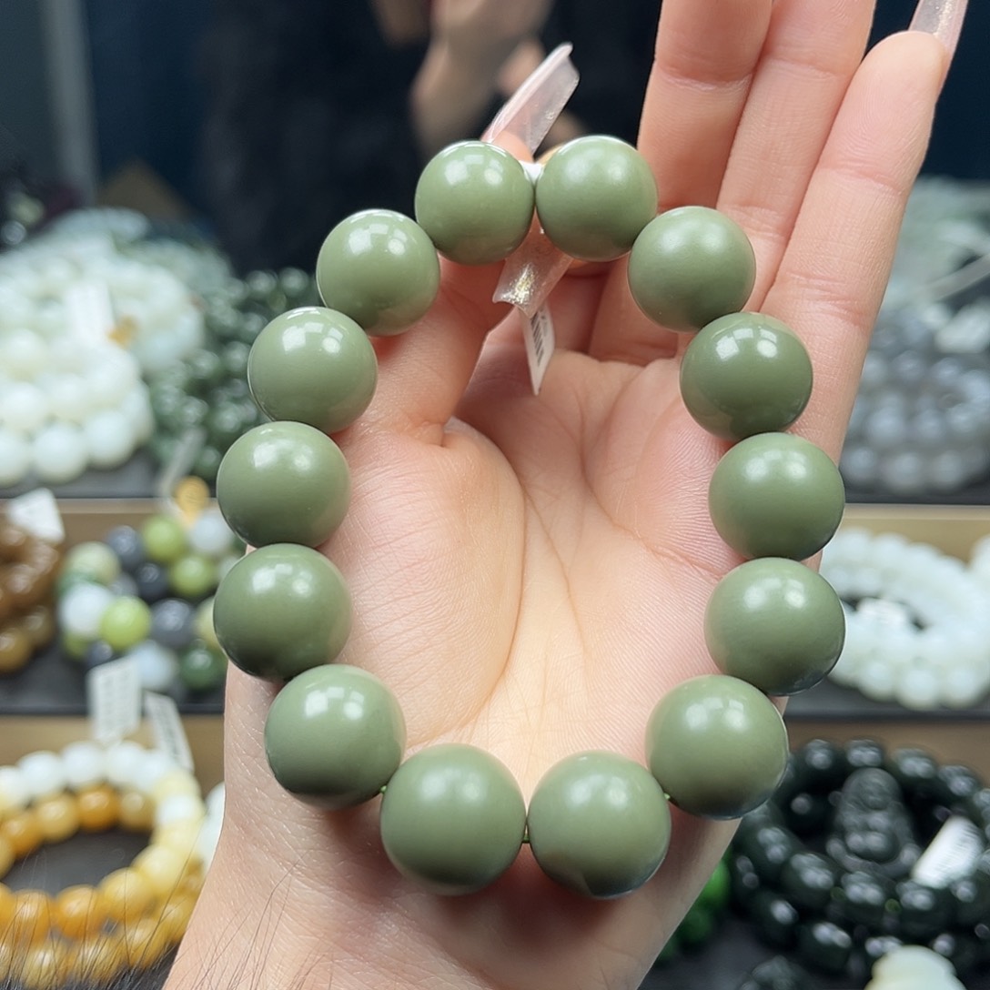 和田玉手链未镶嵌