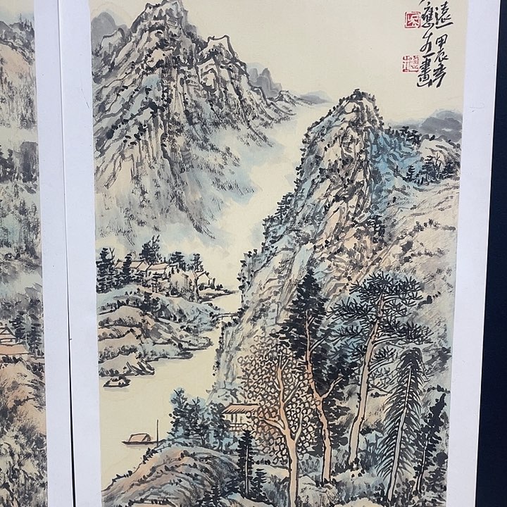 国画四尺四开作品