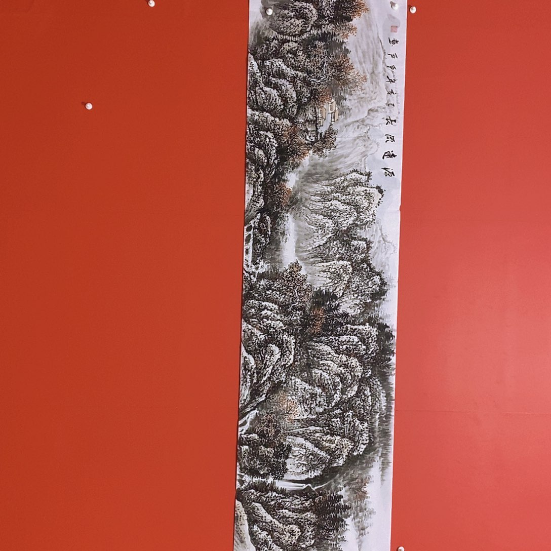 国画山水花鸟国画作品