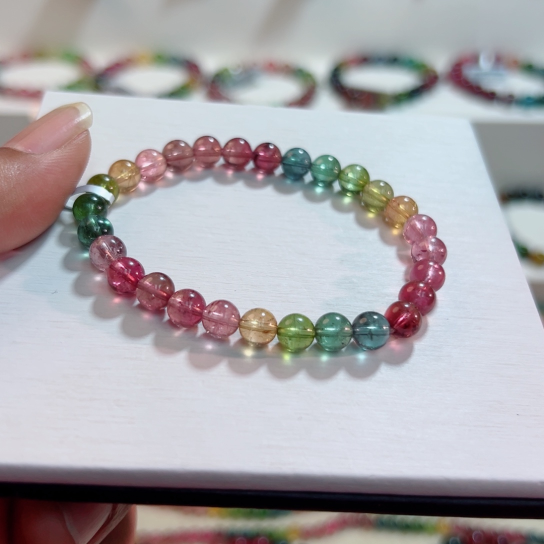 未镶嵌碧玺手链碧玺