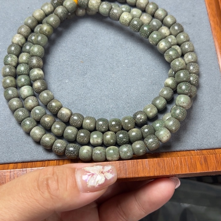 星月菩提手串董*长1号石玉87