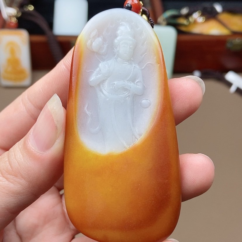 【闪购商品】和田玉挂件未镶嵌F