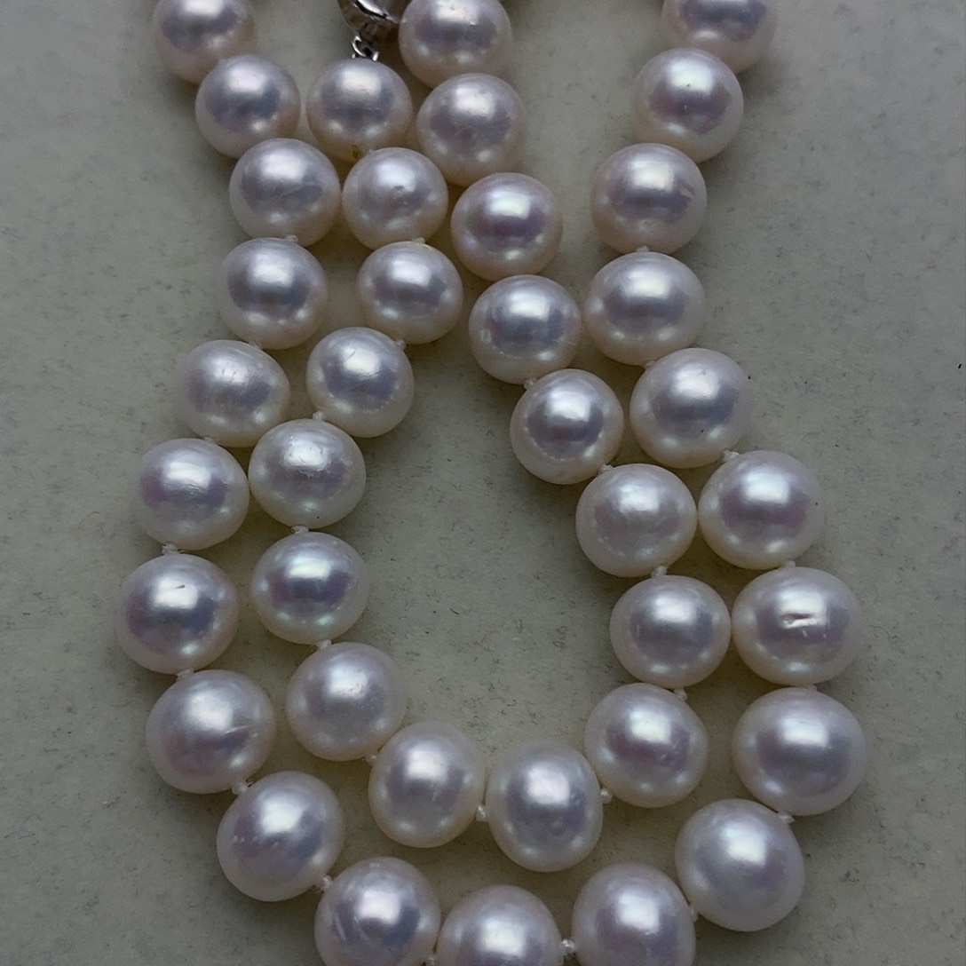 【闪购商品】淡水珍珠颈饰未镶嵌9.5-10.5mm