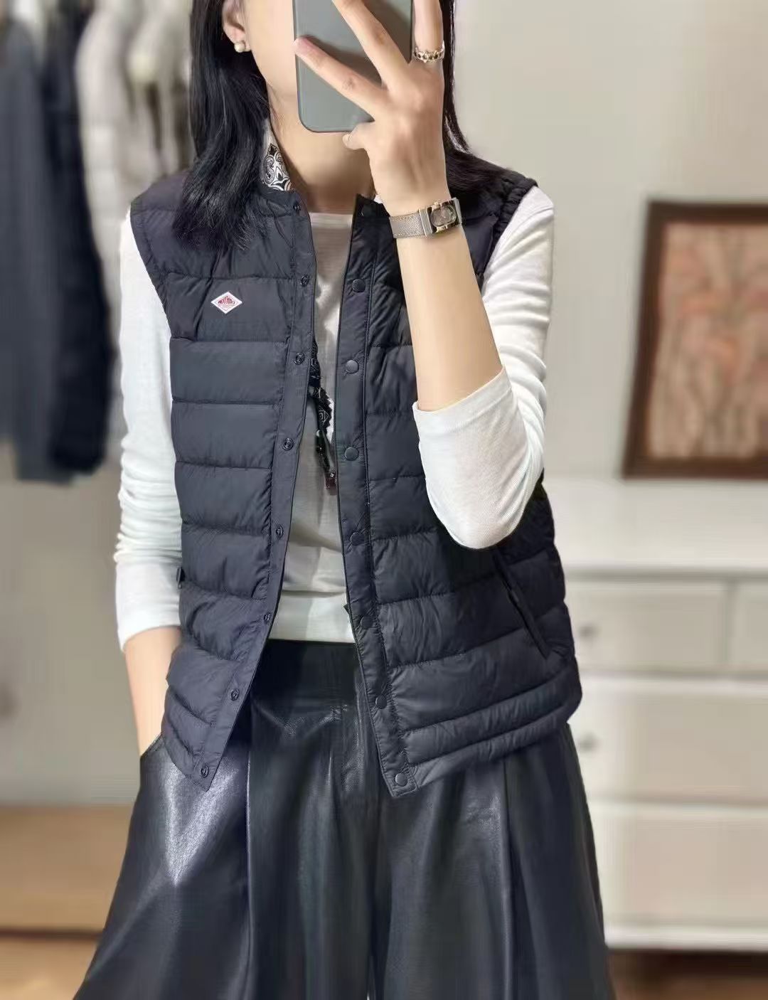 上新轻软舒适百搭鹅绒马甲（价格已开）
