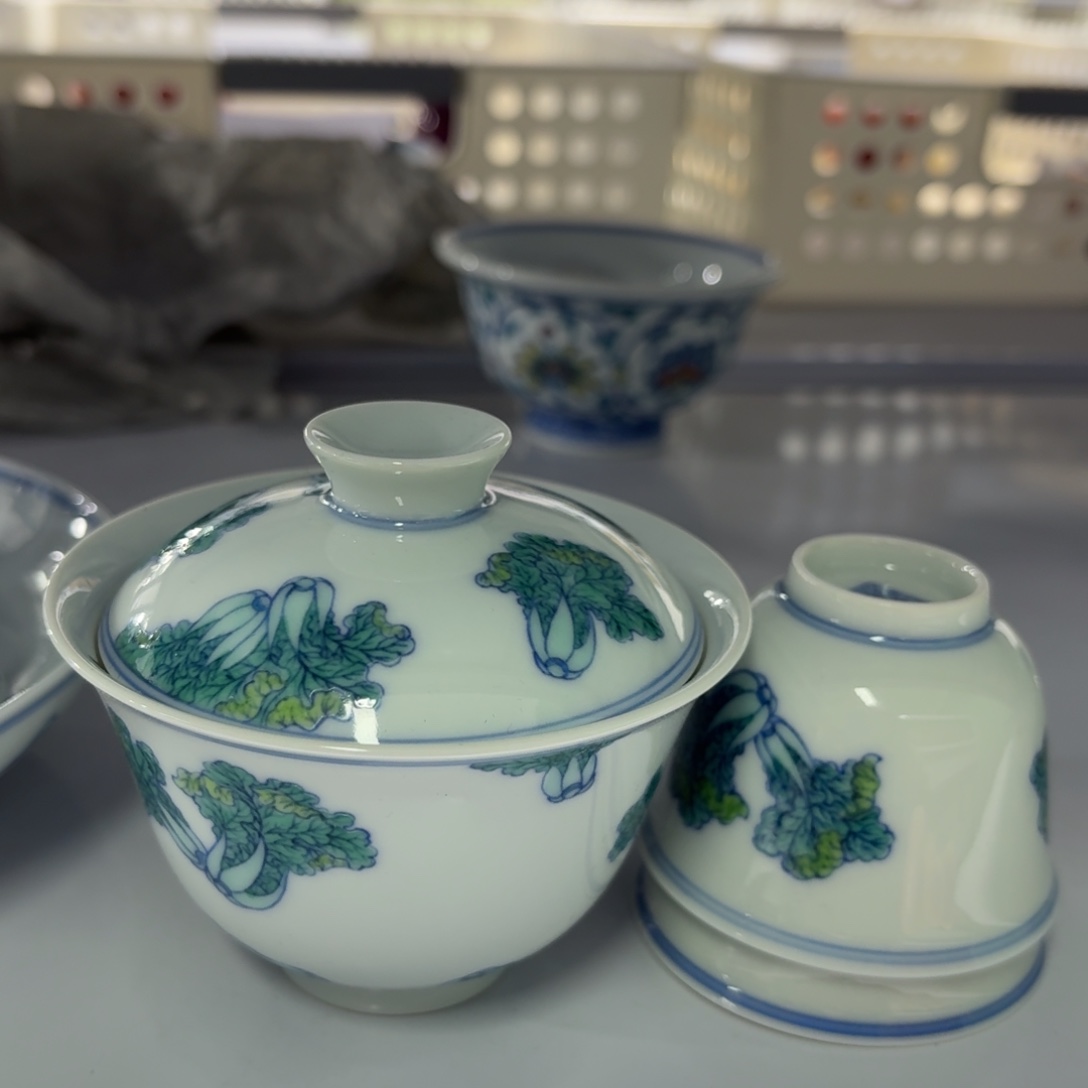 杯瓷言所老曹甄选好瓷三件