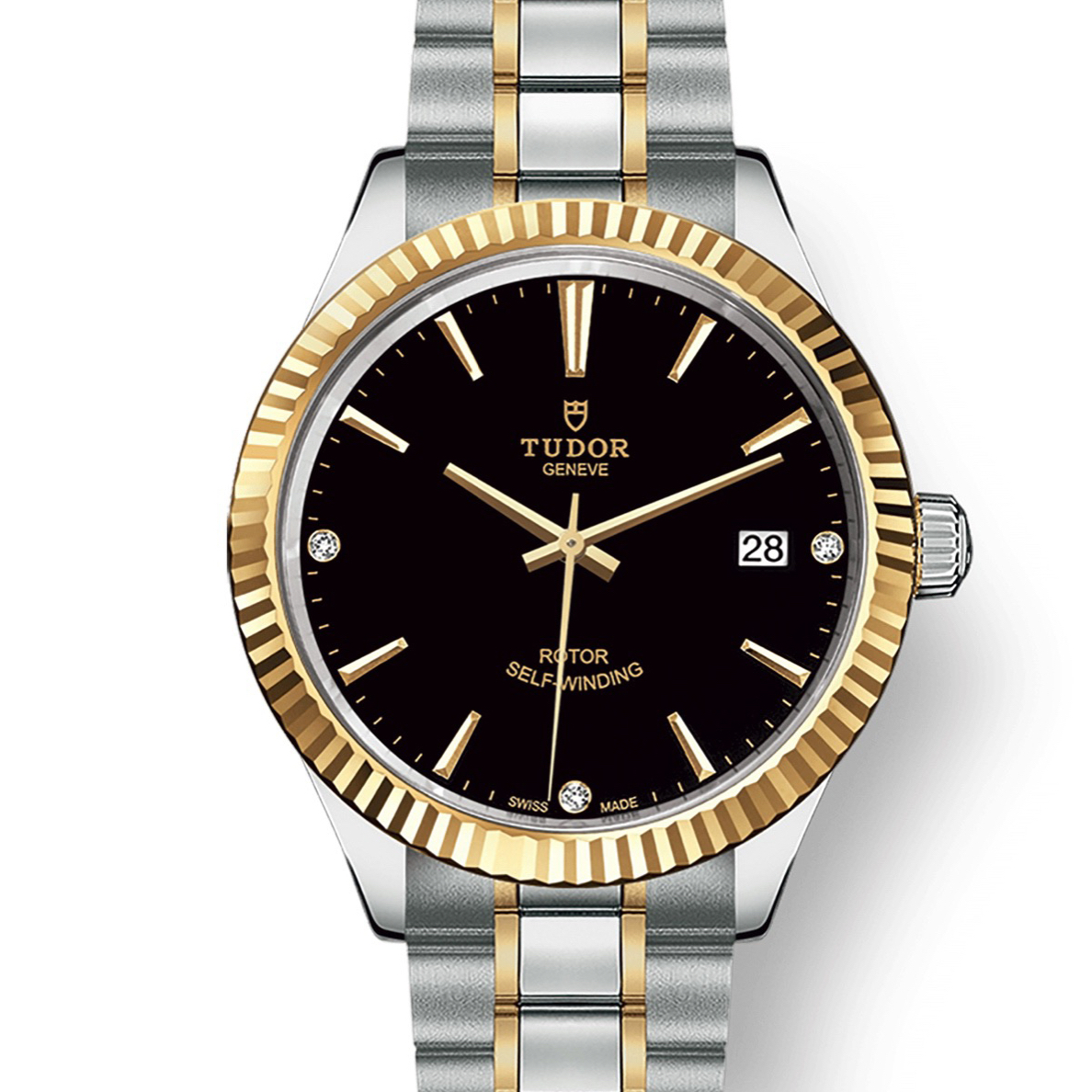 99新 TUDOR/帝舵 风尚38间金 单表
