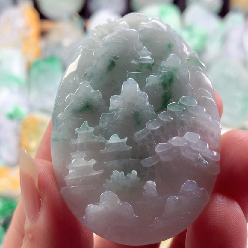 【闪购商品】翡翠吊坠(不含链)未镶嵌