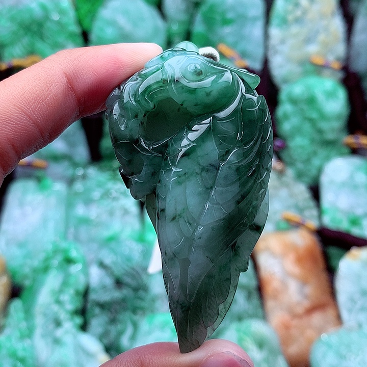 翡翠吊坠(不含链)未镶嵌