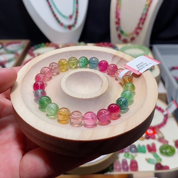 碧玺手链未镶嵌碧玺手链