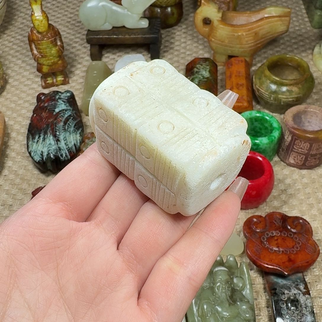 白玉菩提吊坠挂件