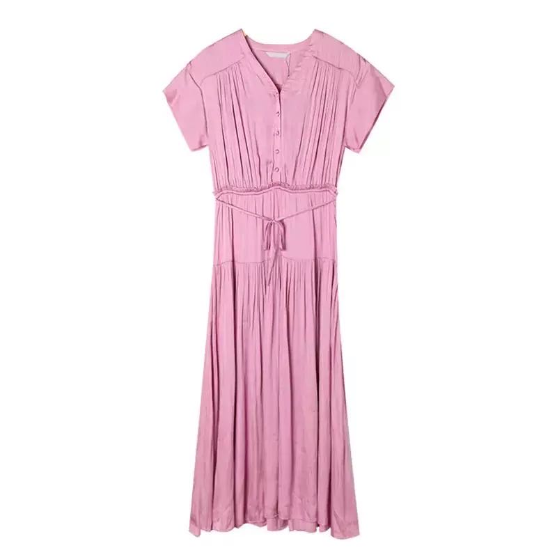 MB粉色连衣裙4783