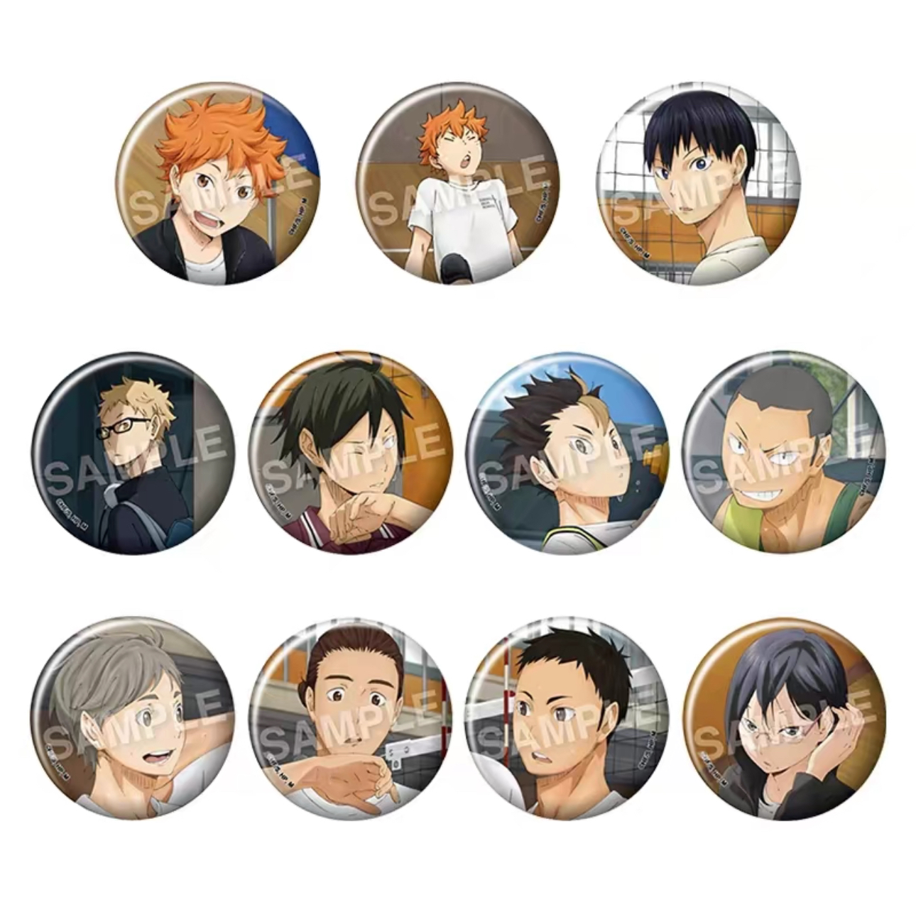 【日谷】排球少年 社团记录 吧唧徽章 默认代拆（拆开不退）