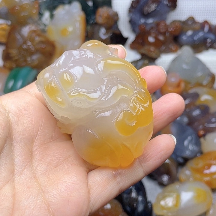 玛瑙/玉髓饰品未镶嵌精**单