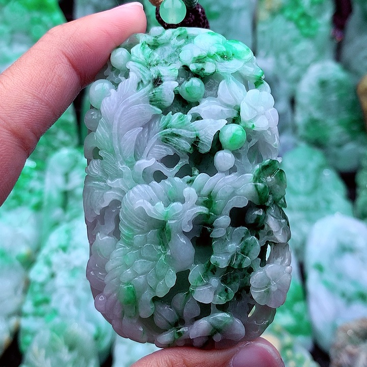 翡翠吊坠(不含链)未镶嵌