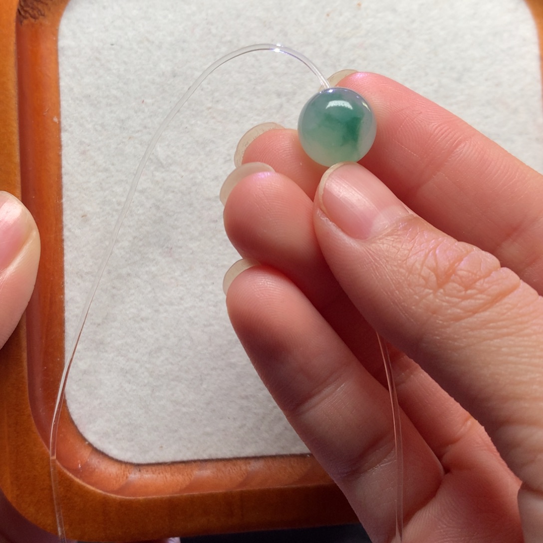 翡翠未镶嵌手链12mm