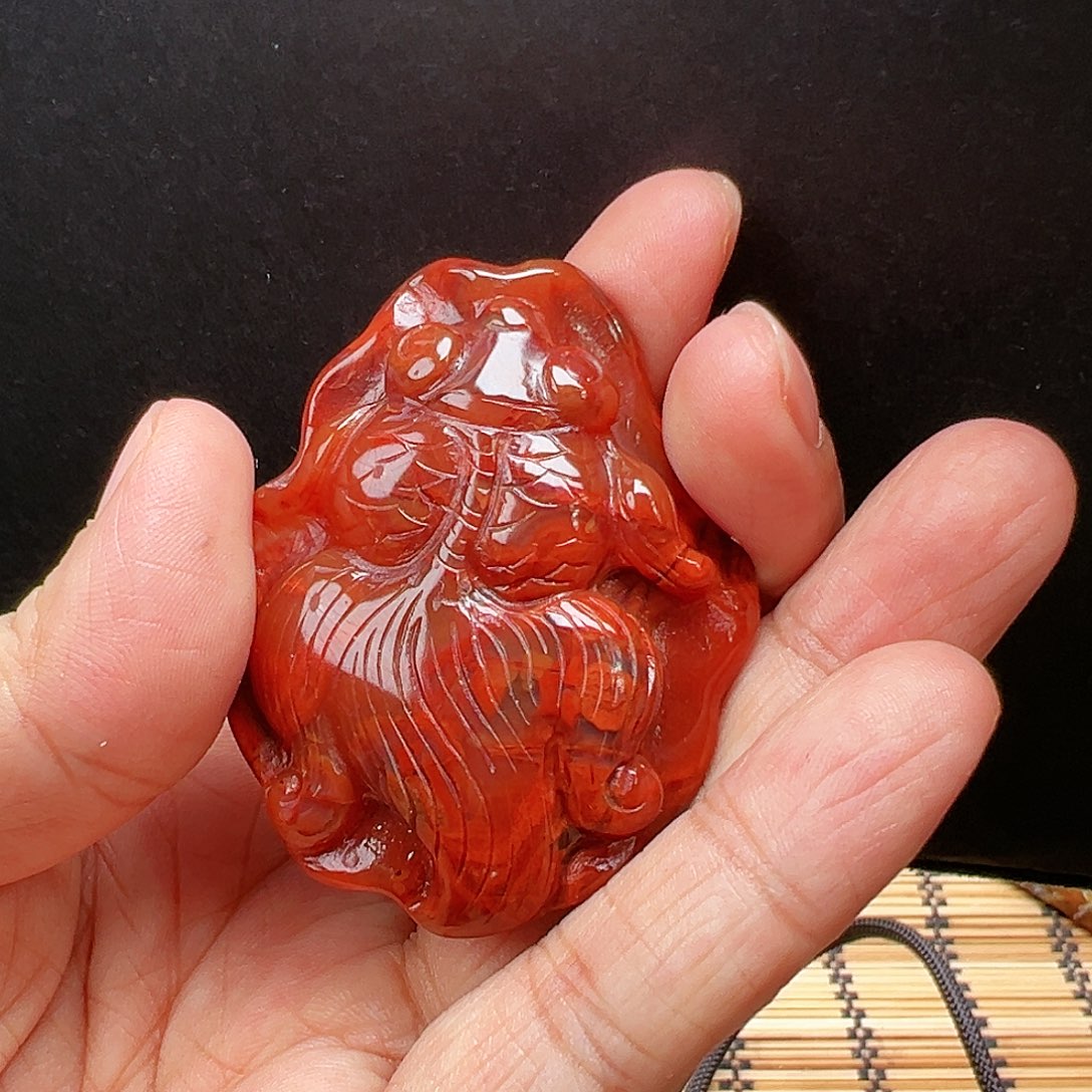 未镶嵌玛瑙/玉髓珠宝半成品
