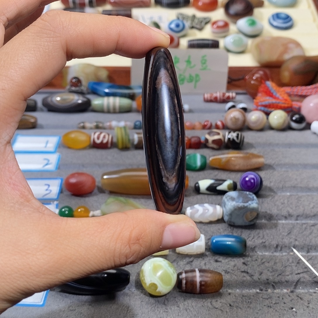 X***玛瑙/玉髓合金颈饰