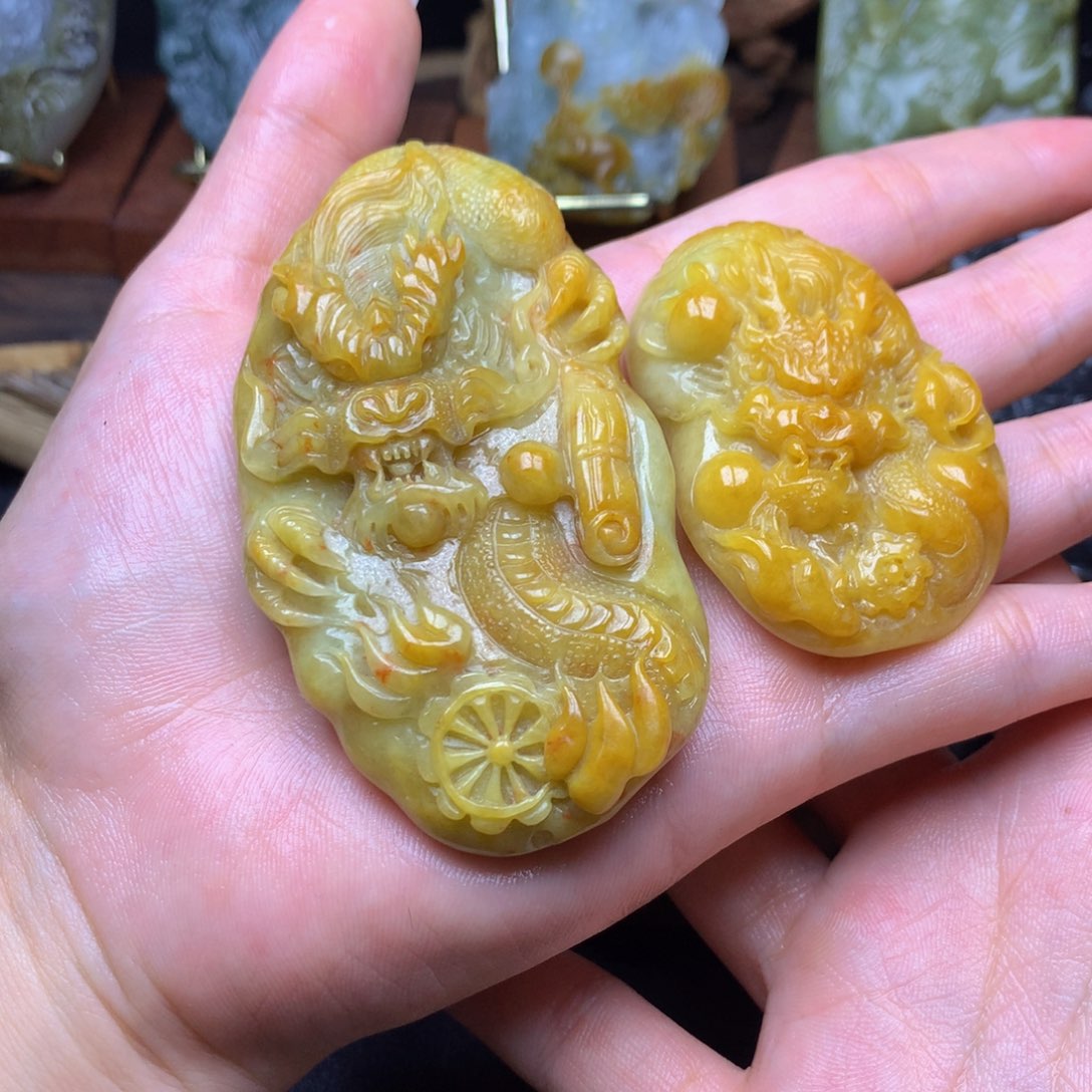 老***发定制翡翠未镶嵌翡翠