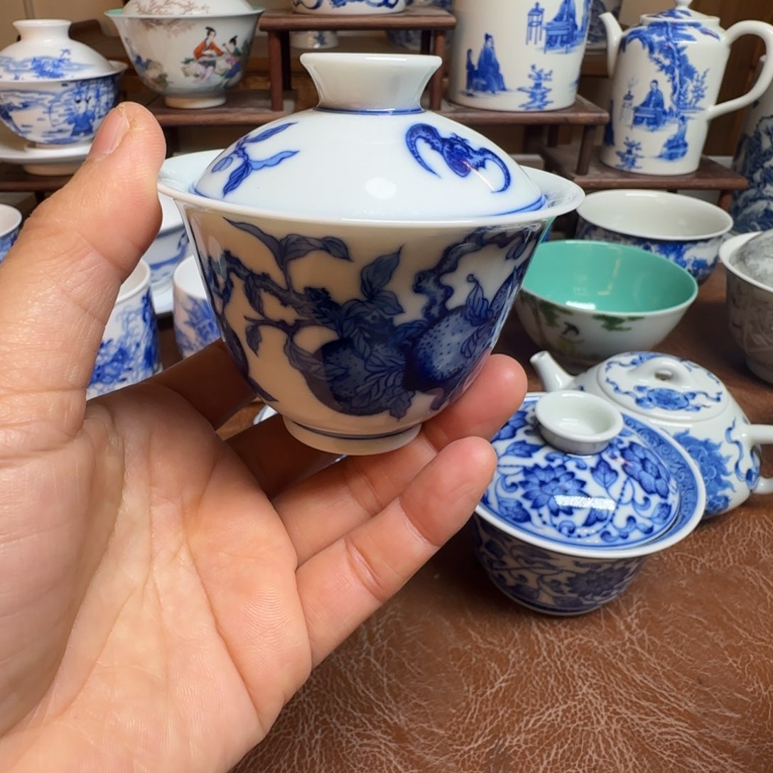 D***h陶摆件今天晚上的月亮好圆