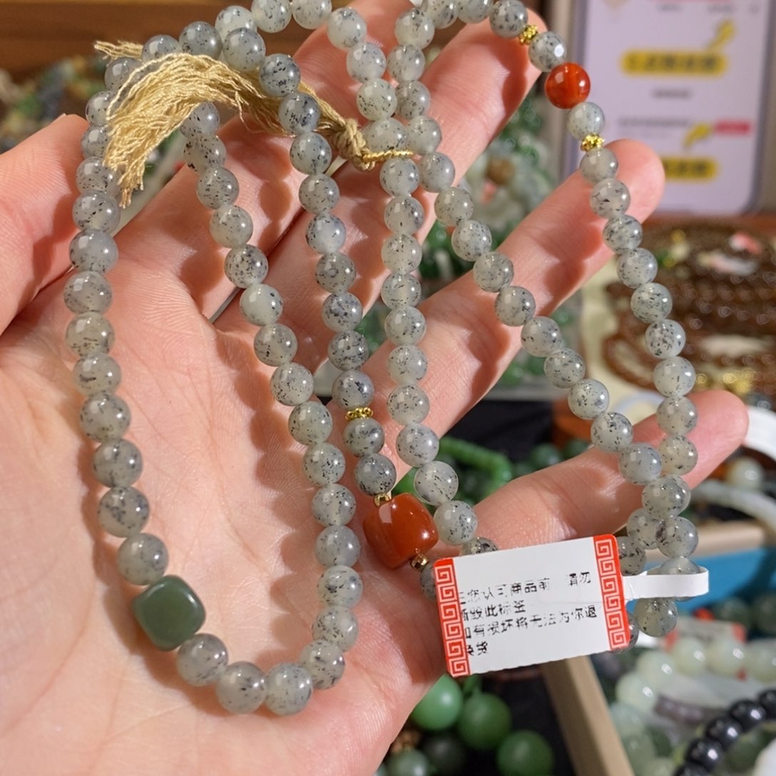 和田玉手链未镶嵌