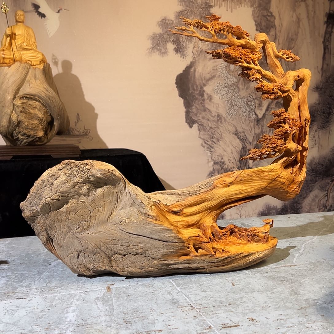 在***肉柏木（崖柏）太行崖柏