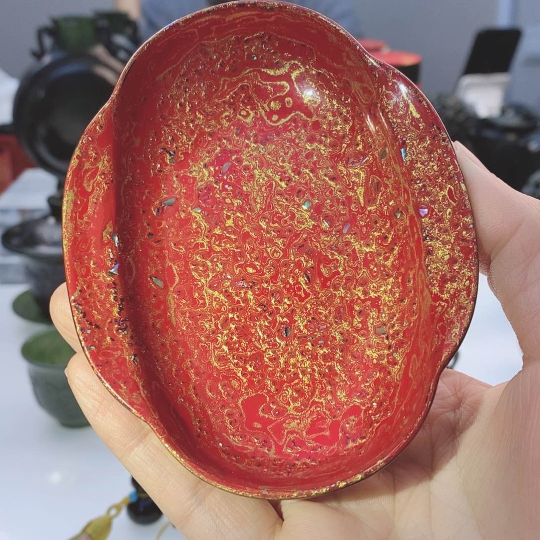 和田玉（青玉）把件未镶嵌微瑕